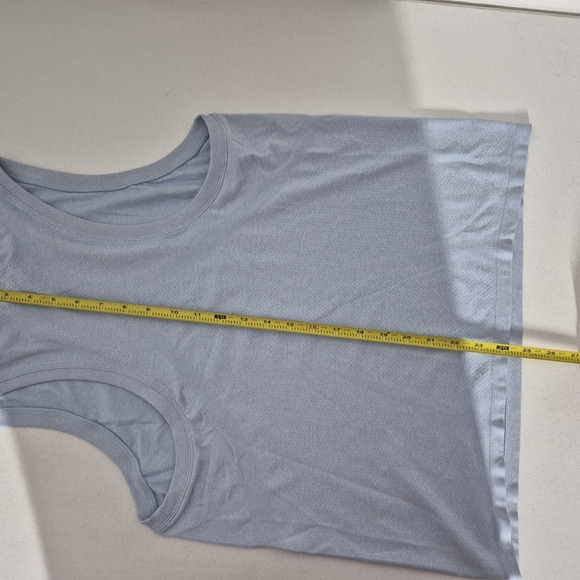 Calia Tank Top Womens XL Lt blue Seamless Sleeveless Mock Neck Golf Pullover NEW - Picture 6 of 7